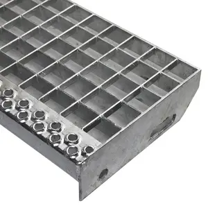 Safety Grating Treads Factory Price 19-w-4 Steel Grating Specifications Traction Tread Safety Grating Flooring