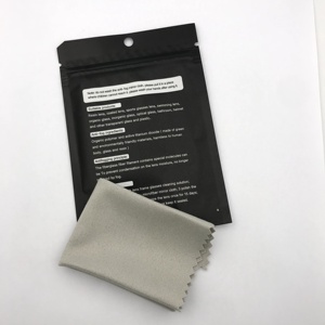 Venta al por mayor Multi uso seco Anti niebla paño de microfibra gafas accesorios Anti-niebla gafas lente paño de limpieza - Product Image 2