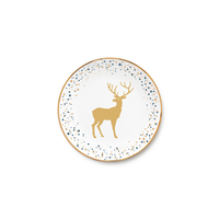 Besta Großhandel Weihnachten Bone China unter Dish Diner Teller für Party gesetzt