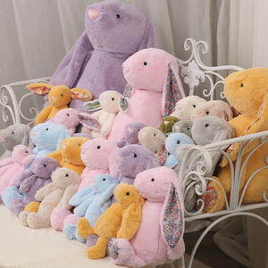 Peluche personnalisée OEM Lapin aux longues oreilles, jouet en peluche doux pour bébé, lapin en peluche pour fille - Product Image 4