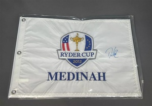 Por encargo RYDER <span class=keywords><strong>CUP</strong></span> 2012 MEDINAH Golf torneo Bandera bordada PGA Golf pin banderas - Product Image 3