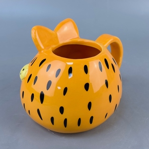 Tasses à café en céramique personnalisées avec motif de patte de chat mignon de dessin animé vert 301-400 ml Vaisselle <span class=keywords><strong>3D</strong></span> en forme de patte de chat - Product Image 4