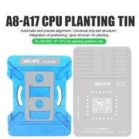 RELIFE-Plateforme universelle de reballage de RL-601MA CPU pour les séries iPhone et Android, ensemble de plates-formes de plantation d'étain CPU IP