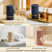 Emballage cylindrique en carton kraft, forme ronde, tube de baume à lèvres à pousser de 2 oz, boîte vide