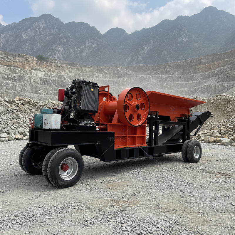 Hot Selling PE400x600 Mobile Diesel Jaw