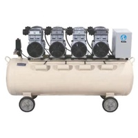 Compresseur d'air silencieux sans huile de qualité industrielle Grande pompe à air pour compresseur d'air