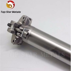 Tist-tija de sillín de aleación de titanio, 31,8mm, CNC, 3AL2.5V, para bicicleta plegable Brompton, 520mm, 550mm, 580mm y 600mm - Product Image 3