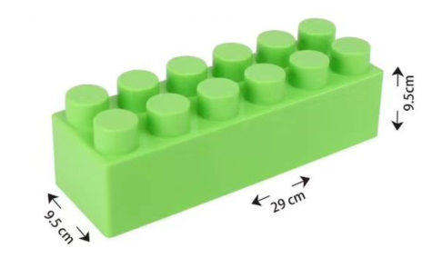 Jumbo Blocks for Toddlers Plastic Large Building Blocks for Kids Giant  Stacking Bricks for Children