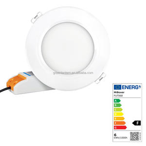 6W RGB + CCT lampu LED bawah, 6W 90mm 95mm potongan Led 2.4G aluminium PC penutup FUT068 600LM RGB CCT langit-langit bulat lampu Led Downlight - Product Image 3