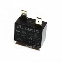 SFK-112DM Power Relay 4pin 12VDC 20A G4A miniatur epoksi untuk AC
