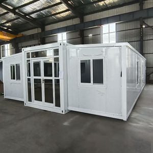 Prêt à l'emploi 20 Ft 2 Bedroom Mobile Belle Plan d'étage Villas Maisons préfabriquées Fenêtre en verre Conteneur HomeModern Appartement <span class=keywords><strong>de</strong></span> luxe - Product Image 2