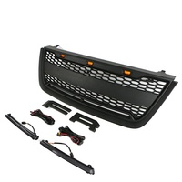 Nouvelles barres lumineuses noires pour calandre avant 4x4, pièces automobiles pour Expedition 2003-2006, ABS, fixation par boulons