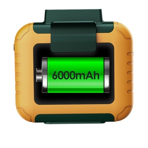 Ventilateur portable sans pales 4000 mAh, 3 vitesses, rechargeable, pour usage extérieur et domestique, léger, silencieux, avec clip ceinture - Product Image 5