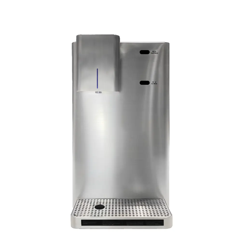 Dispenser Air Berkilau Desktop Otomatis dengan Kontrol Inframerah untuk Mengeluarkan Air Soda dengan Melambai Tangan
