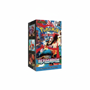 Pokemoned m1L Card mega brave Pack <b>Box</b> 30 Packs Trading Card Game Booster <b>Box</b> with Korean Edition for Players Collectors - Product Image 2