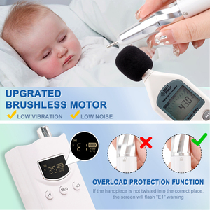 Brushless 35000rpm Cordless portatile trapano elettrico ricaricabile <span class=keywords><strong>E</strong></span> lima Nail Drill per <span class=keywords><strong>Manicure</strong></span> <span class=keywords><strong>Set</strong></span> <span class=keywords><strong>Pedicure</strong></span> - Product Image 2