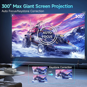 Oem a8t Pro video chiếu 1000 ANSI Lumens bản địa 1080P 4K FHD xách tay LED máy chiếu 5G Wifi <span class=keywords><strong>Bluetooth</strong></span> Màn Hình phản chiếu - Product Image 5