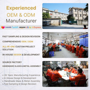 กระจกสีพระคาร์ดินัลสีแดงทำด้วยมือพร้อมจี้คริสตัลสำหรับตกแต่งเทศกาลคริสต์มาส - Product Image 4