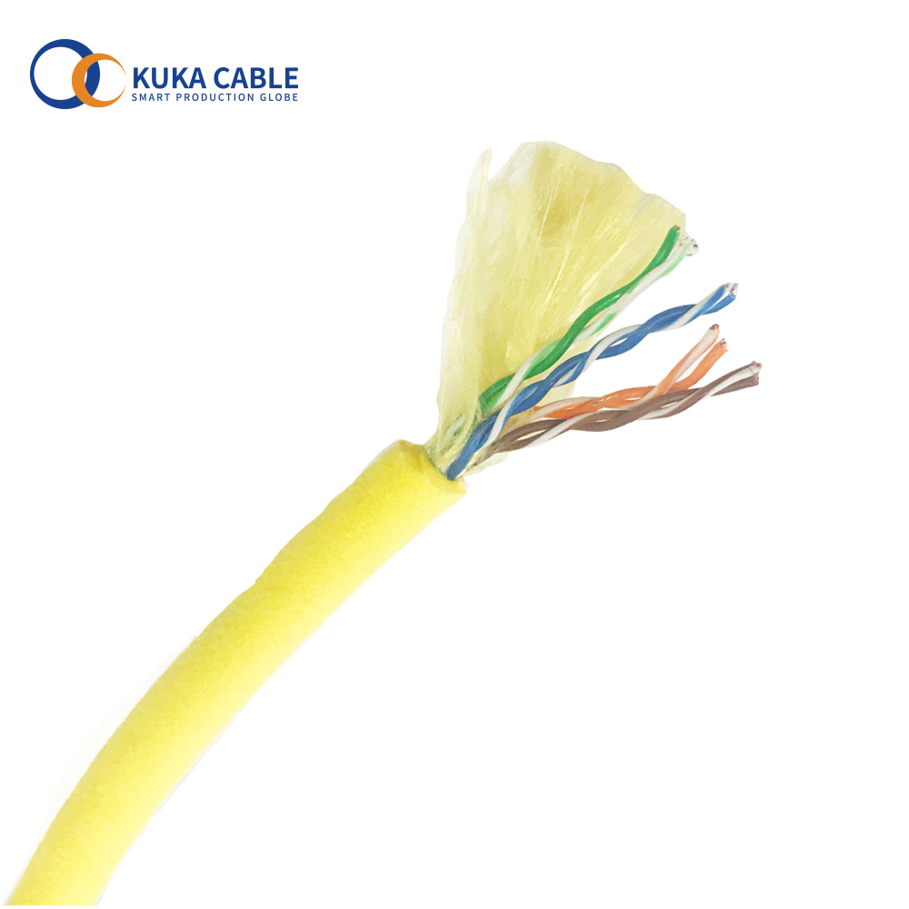 4ツイストペアcat5ケーブル水中機械電源ケーブル用ROVテザー線