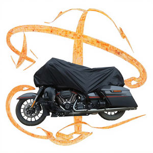 MESOROCK 190T Housse de <span class=keywords><strong>moto</strong></span> légère, demi-couverture, imperméable, en polyester, coupe-vent et imperméable, Fundas Para Motos - Product Image 3