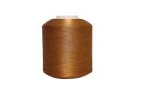 Fil à broder pour ordinateur 120D/2 2 brins en polyester et rayonne, avec garniture à franges et décoration en pompons