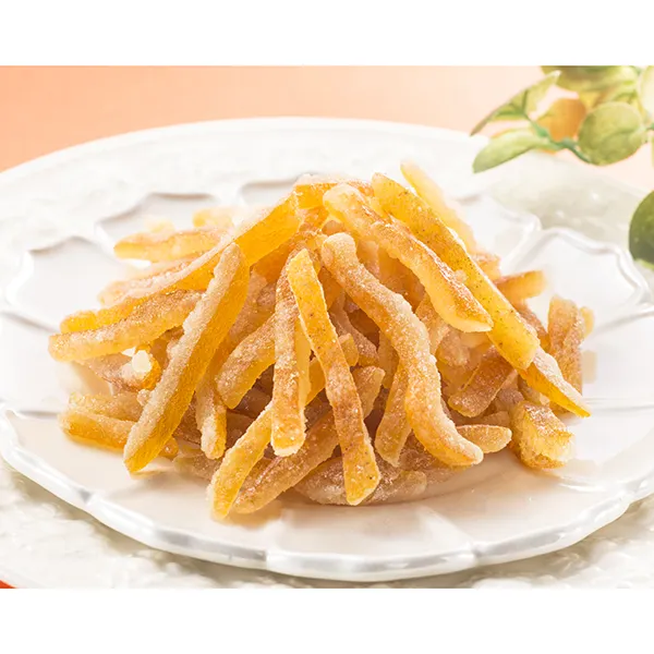 Delicious incredible fresh fragrance candy fruit drieded yuzu peel import dried fruits