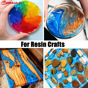 Pigmenti <span class=keywords><strong>Naturel</strong></span> in polvere di resina epossidica che cambiano colore JINHUA per rivestimento e artigianato da tavolo fai-da-te - Product Image 4