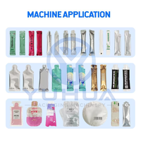 Machine d'emballage automatique à grande vitesse YH pour sachets de sauce chili, machine d'emballage pour sachets à trois côtés scellés, jus, lait liquide, sachets
