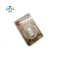 Boîte d'emballage en plastique pour lingot d'or/pièce de monnaie, emballage de sécurité, pochettes transparentes pour cartes