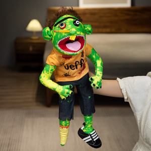 Marionnettes à main - Jouets en peluche pour jeux d'imitation imaginaires et racontage d'histoires - 55 cm, 7 personnages en peluche assortis, grandes marionnettes à main - Product Image 5