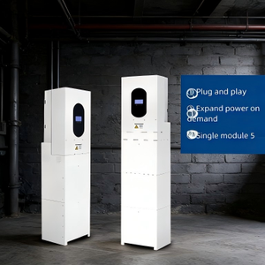 ตู้เก็บพลังงานสำรองสำหรับใช้ในบ้านแบบซ้อนได้ข้ามพรมแดน 10-20KW LiFePO4 51.2V รองรับ WiFi พร้อมระบบสำรองไฟฟ้า (UPS) แบบออฟกริด - Product Image 4