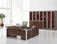 Robuste en bois marron traditionnel, usine unique, ergonomique avec tiroir, vente en gros, lot de bureau d'ordinateur