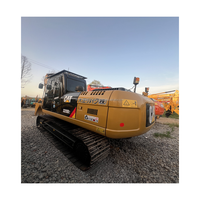 Pelle Carter 320D d'occasion 20 tonnes Caterpillar 320D2 330D pelle sur chenilles originale japonaise pelle d'occasion