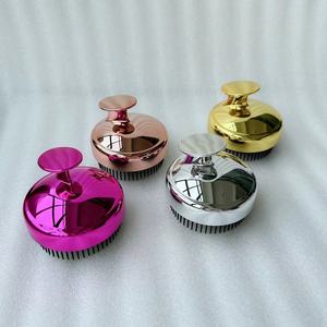 Ionic Mềm Silicone Da Đầu Massage Bàn Chải Tóc Rửa Lược Đệm Salon Làm Tóc Công Cụ Cho Tóc Làm Sạch Dầu Gội Đầu Ứng Dụng - Product Image 6