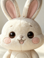 Jouets en peluche personnalisés pour enfants, en tissu de coton long et rembourrés de coton PP, animaux de fête, couleur personnalisée, unisexe