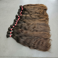 Extensions de cheveux bruts Cheveux vierges indiens 100% cheveux vierges indiens non transformés Remy pour tresses.