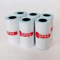 107x30mm 77x30mm 57x30mm Papier d'étiquettes pour imprimante thermique autocollante pour mini imprimante