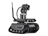 Waveshare UGV Rover PT Jetson Orin AI Kit Beast Robot Todoterreno de Código Abierto con Servomotores Duales Pan-Tilt, Cámara con Campo de Visión de 160° y 360° A422
