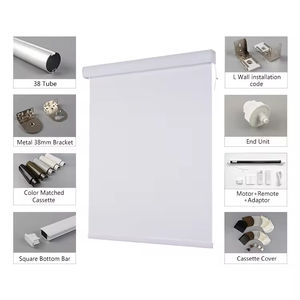 Persianas Enrollables Eléctricas Inteligentes SAMADHI con Control por Wifi, Automáticas, con Bloqueo de Luz Integrado para Ventanas, Técnica Lisa - Product Image 4