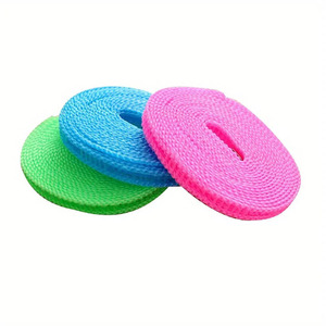 Corde à <span class=keywords><strong>linge</strong></span> extérieure en nylon antidérapante coupe-vent corde en tissu <span class=keywords><strong>pour</strong></span> la blanchisserie voyage affaires 5/10 mètres de long - Product Image 6