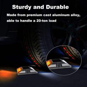 Reflectores <span class=keywords><strong>de</strong></span> Pavimento Elevados con Luces LED <span class=keywords><strong>de</strong></span> 3M, Marcadores <span class=keywords><strong>de</strong></span> Carretera, <span class=keywords><strong>Ojos</strong></span> <span class=keywords><strong>de</strong></span> <span class=keywords><strong>Gato</strong></span>, Tachuelas Solares para Carretera - Product Image 3