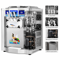 Machine commerciale de crème glacée molle de service de prix usine