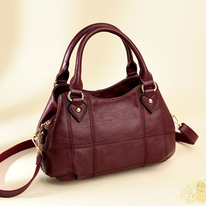 Hot Selling Soft PU Leather Women's Shoulder <b>Bags</b> Large Capacity Multi-Compartment Shoulder <b>Bag</b> Women Brand Women Shoulder <b>Bag</b> - Product Image 4