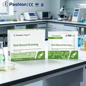 Apósito Intraoral Estéril y Cómodo con Certificación CE |   Parche Quirúrgico Oral Biodegradable para Heridas Orales Postoperatorias Dentales - Product Image 1