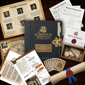 Juego de Misterio Detectivo: Archivos de Investigación de Crímenes, Rompecabezas de Cartas de Papel para Adultos, Kit Interactivo de Misterio Sin Resolver para Fiestas - Product Image 2