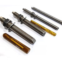 Ancres chimiques en acier inoxydable 304 316 M10 M16 M20 pour fixation au béton, adhésif époxy de sécurité 2:1