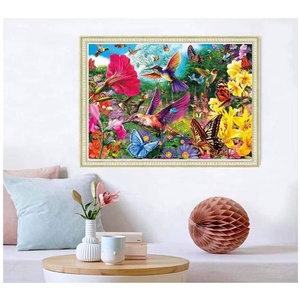Kit de stylos de peinture diamant 5D en acrylique XIXI moderne, accessoires de bricolage pour la création artisanale avec outils imprimés paysage - Product Image 4
