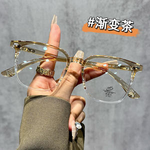 Lunettes optiques anti-lumière bleue carrées à monture intégrale TR39002, unisexes, verres en PC, montures de lunettes, nouveau design 2024 - Product Image 5