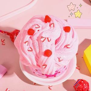 2026 New 200ml Strawberry Butter <b>Slime</b> <b>Set</b>-Children's Unisex DIY Educational Fidget <b>Slime</b> Kit - Product Image 2