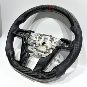 พวงมาลัยคาร์บอนไฟเบอร์สีดำ รุ่น Fit G8 พร้อมตะเข็บเย็บสีแดง ลายเส้นตรงกลางสีแดง สำหรับรถเชฟโรเลต คอมโมดอร์ HSV E1/<span class=keywords><strong>2</strong></span>/<span class=keywords><strong>3</strong></span> และรถปอนเตี๊ยบ G8 - Product Image 4